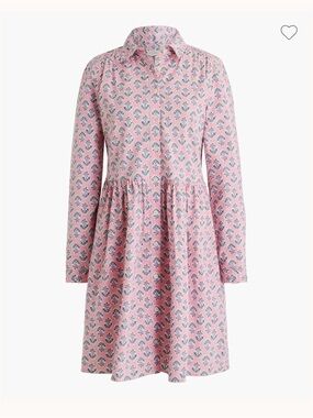 J CREW SHIRTDRESS PROVINCIAL PRINT DRESS SIZE 6